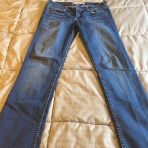 Hollister boot cut jeans waist 28 length 33